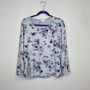 Pure Jill by J. Jill Floral Top XS Petite